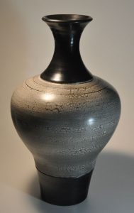 Black & white vase