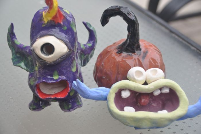 examples of critters that can be made in family clay