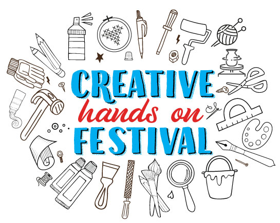 Logo for Creative Hands on Festival