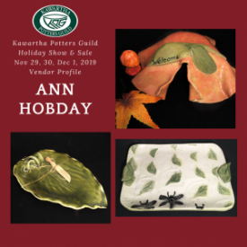 Promo rack card for Ann Hobday