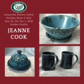 Promo rack card for Jeanne Cook