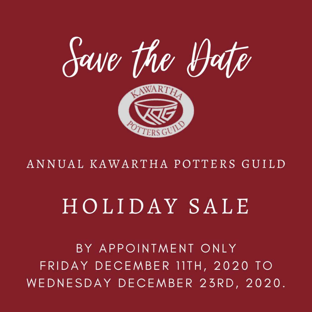 poster showing dates of 2020 Holiday sale