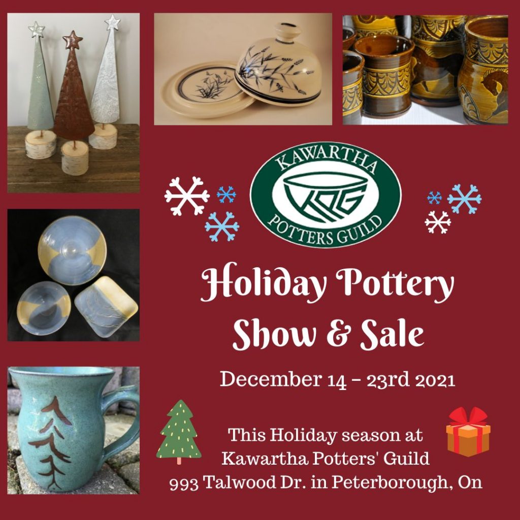 Kawartha Potters Guild Annual Holiday Sale! Kawartha Potters' Guild