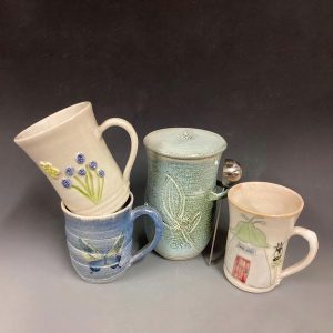 A variety of mugs - Lillian Forester