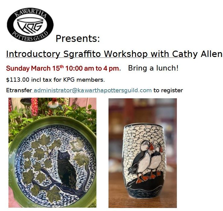CA full day intro scraffito workshop March