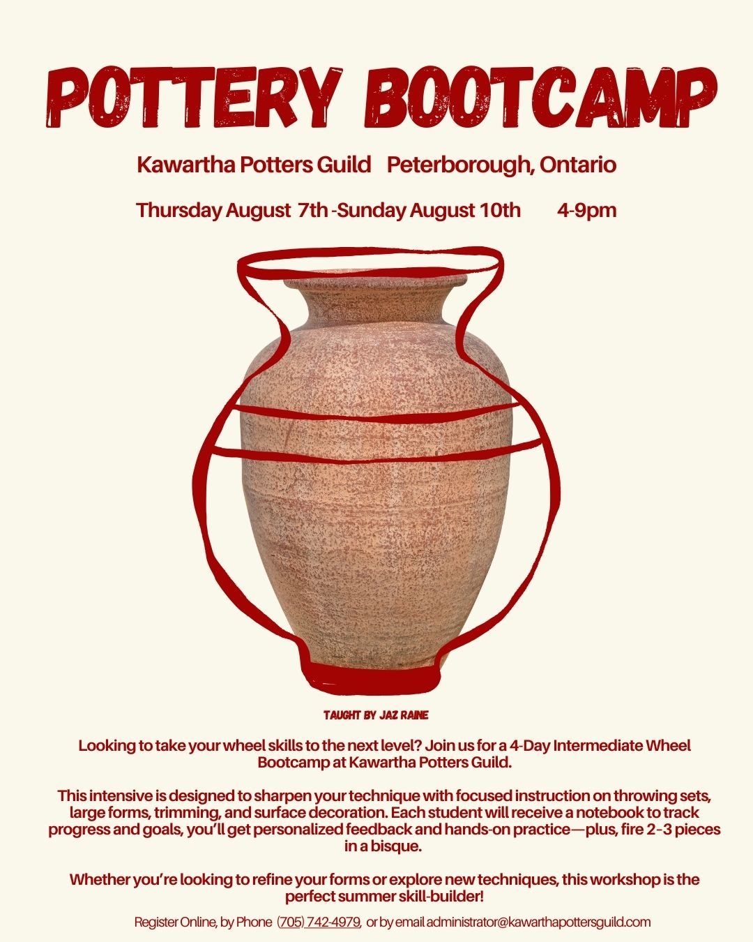 Pottery bootcamp