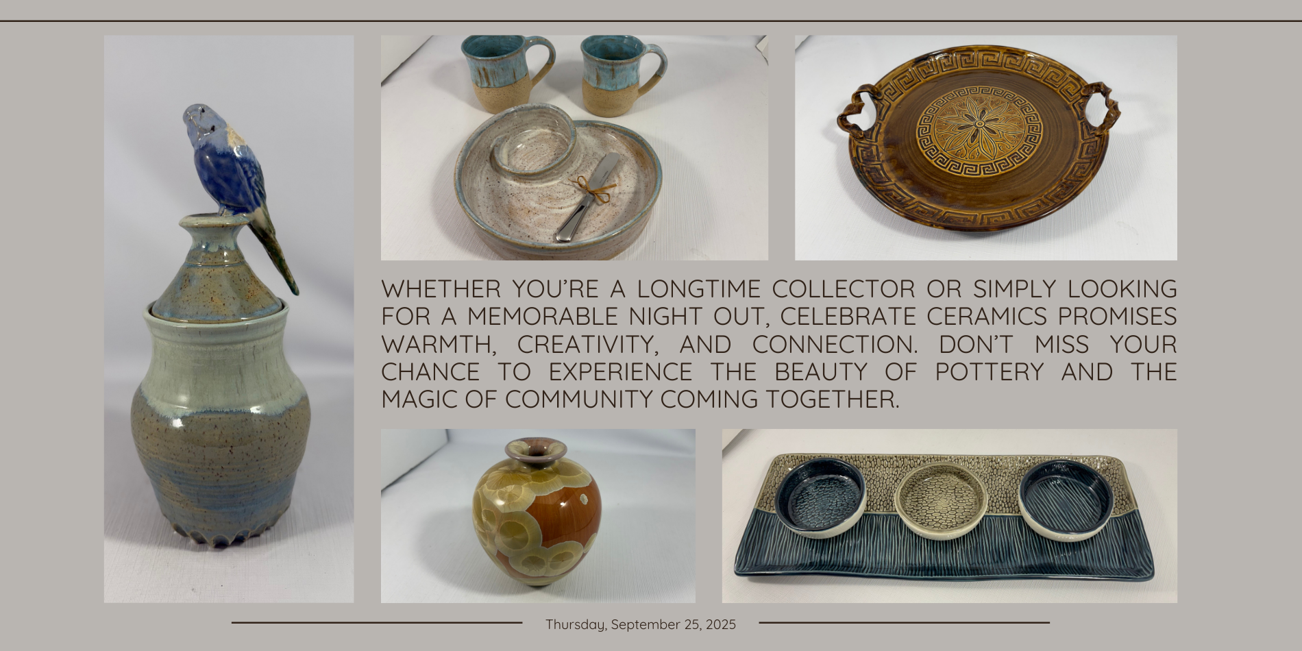 Celebrate Ceramics