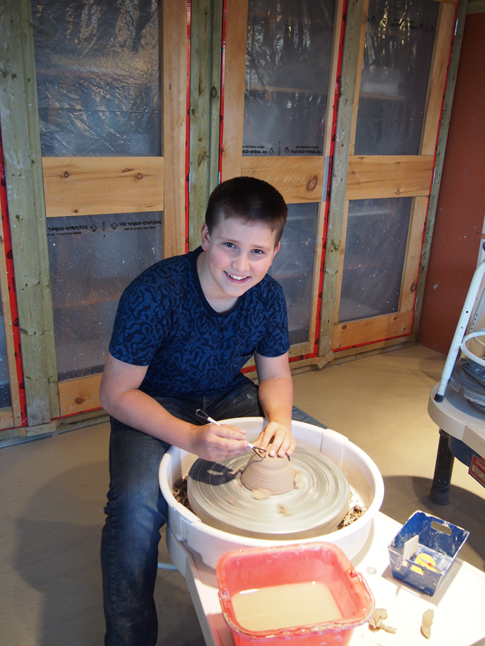 kids class pic Kids Pottery class